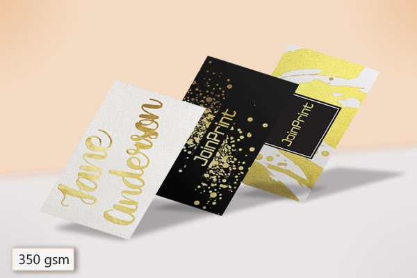 Gold Foil Business Cards