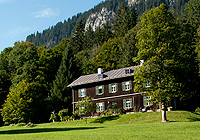 Former quarters of the building site supervisory staff, photo: Veronika Freudling Link to the former quarters of the building site supervisory staff